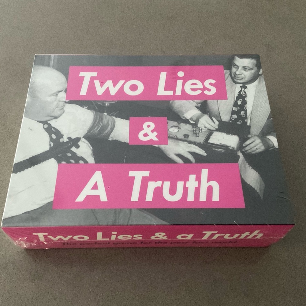Trivia Game - Two Lies and a Truth NWT